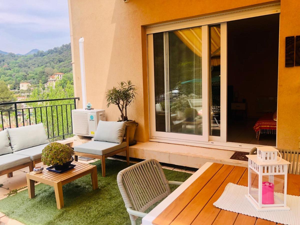 Mon Appart Avec Terrasse Et Piscine Roquebrune-Cap-Martin Dış mekan fotoğraf